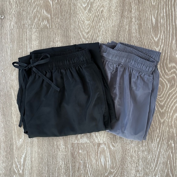 Bella Canvas Other - TWO BELLA+CANVAS Men's Medium Pants - 2 PAIRS - Black and Grey Joggers